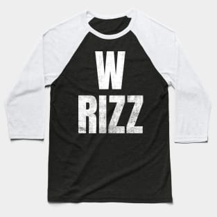 W Rizz Baseball T-Shirt